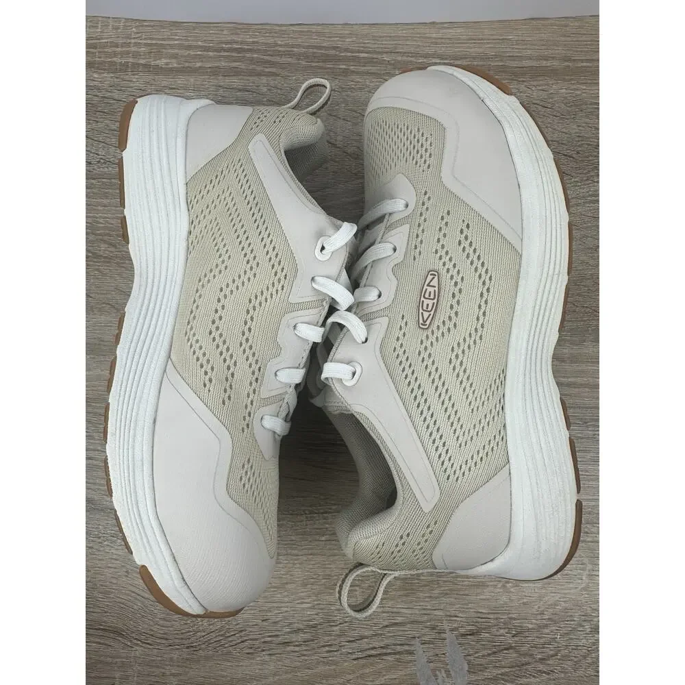 KEEN Utility Sparta 2 Women’s 8.5 Wide Alloy Toe Work Shoes Beige 1027553M